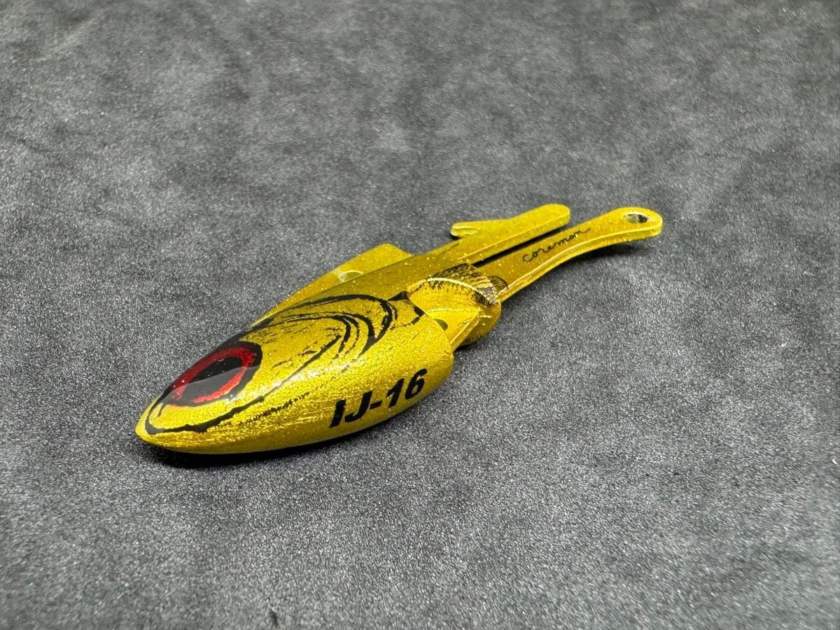 COREMAN IJ-16 Coreman IJ16 Iron Jig Head Gold Head Set of 10 - Image 6