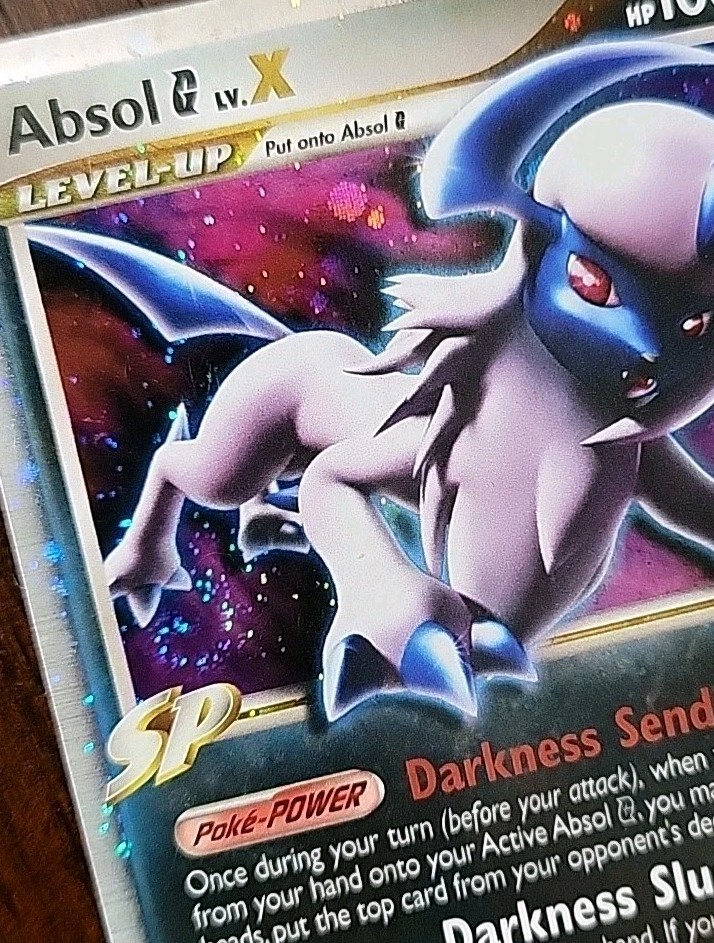 LP! Absol G LV.X - 141/147 - Pokemon Supreme Victors Ultra Rare SWIRL