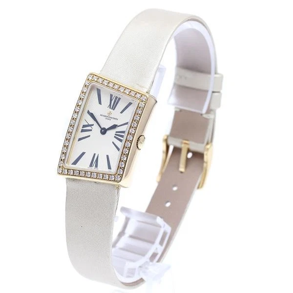 Vacheron Constantin — Vacheron Constantin 25520/000J 23mm YG Beige Dial Quartz Watch #C16489