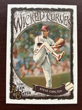 Steve Carlton 2025 Allen & Ginter #WC-14 Wicked Curves Philadelphia Phillies