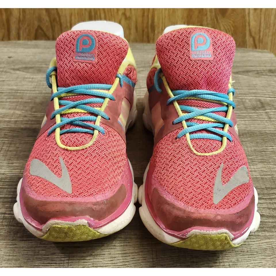 Tênis de corrida Brooks Pure Flow 4 feminino tamanho 5 rosa - Imagem 2 de 4