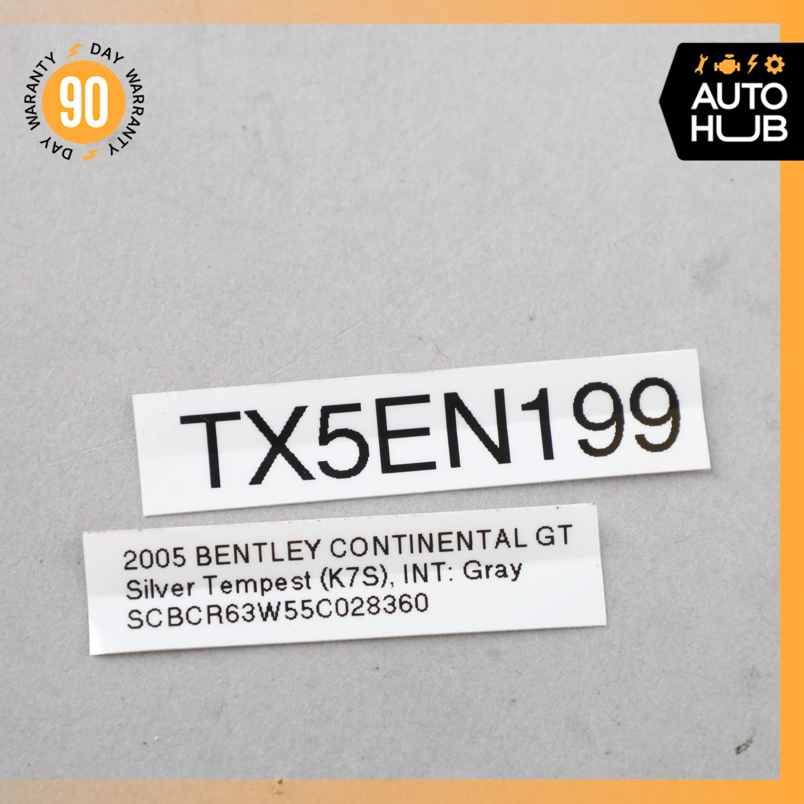 03-13 Bentley Continental GT Flying Spur Left Side Door Handle Keyless Go OEM