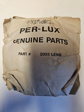 Nos Plx2003 Per-lux Fog Lens Clear 200t Model Lite New Original Free Shipping