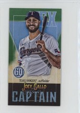 2021 Topps Gypsy Queen Captains Minis Green 33/99 Joey Gallo #CM-JG 18uq
