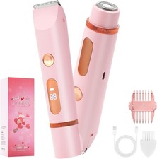 Bikini Trimmer for Women, Dermave Bikini Shaver, Dual Head Shaver P... Fast Ship
