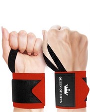 TECEUM Weightlifting 18" Wrist Wraps with Thumb Loop Beast Mode Heavy Duty Brace