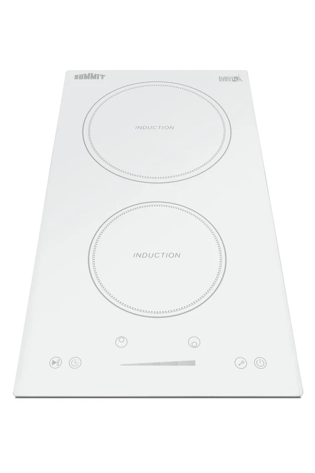 Summit SINC2B23 12"W 2 Burner Induction Cooktop - Black - Image 4 of 4