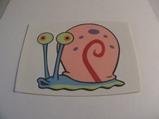 Nickelodeon SpongeBob SquarePants Gary Snail Temporary Tattoo Made in USA