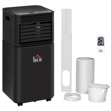 HOMCOM 5000BTU Portable Air Conditioner 4 Modes LED Display Timer Home Office