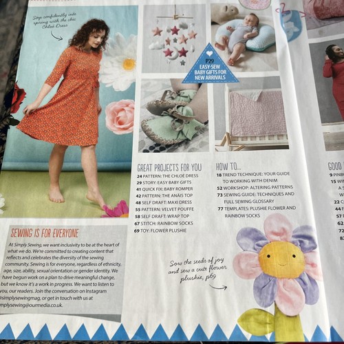 Simply Sewing magazine issue 118 including all patterns (unused) - Picture 5 of 7