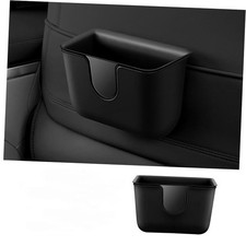 Car Trash Can Storage Pockets - 100 Leak-Proof Organizer,Car Seat Back black