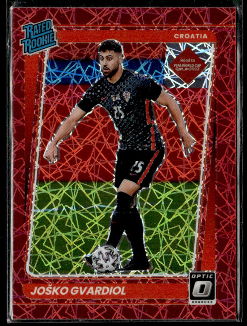 2021-22 Donruss #185 Josko Gvardiol Optic Red Velocity