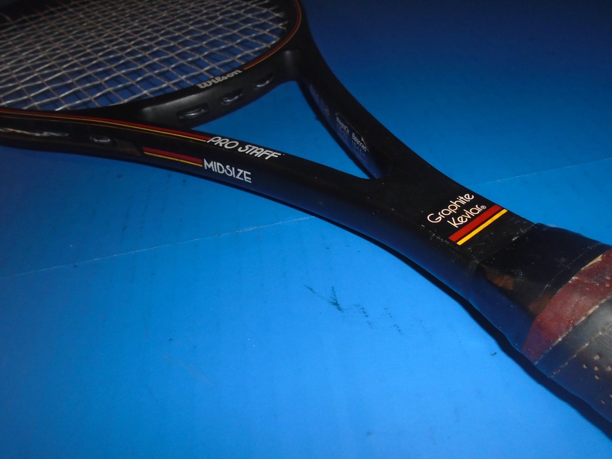 Wilson Pro Staff 85 Bumperless St Vincent Tennis Racquet. 4