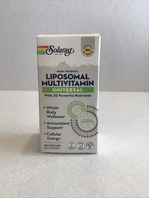 Solaray Liposomal Multivitamin Universal Wellness, Antioxidant, Immune Support