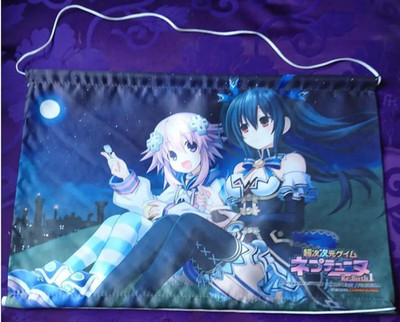 Japanese anime Hyperdimension Neptunia Tapestry Neptune Noire Gamers Benefits