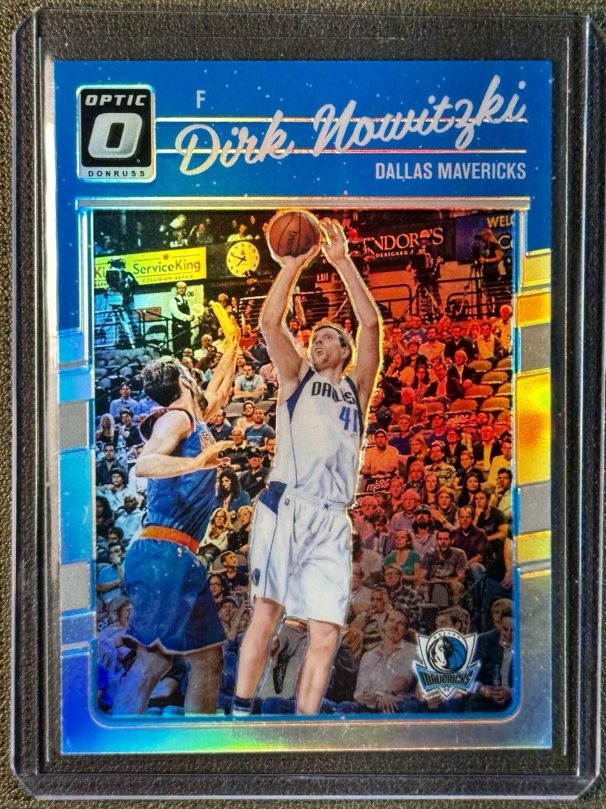 2016-17 Panini Donruss Optic Holo #77 Dirk Nowitzki Dallas Mavericks