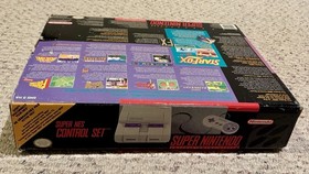 SNES Super NES Control Set Boxed / CIB - Minus Mario All-Stars / Nintendo Power
