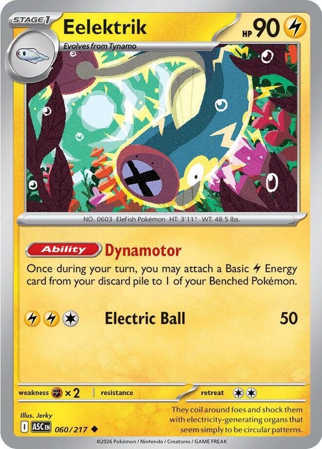 Eelektrik 060/217 ME Ascended Heroes Uncommon Pokemon Card