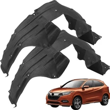 Front Driver Passenger Side Fender Liner Set For Honda HR-V 2019-2022 LH RH
