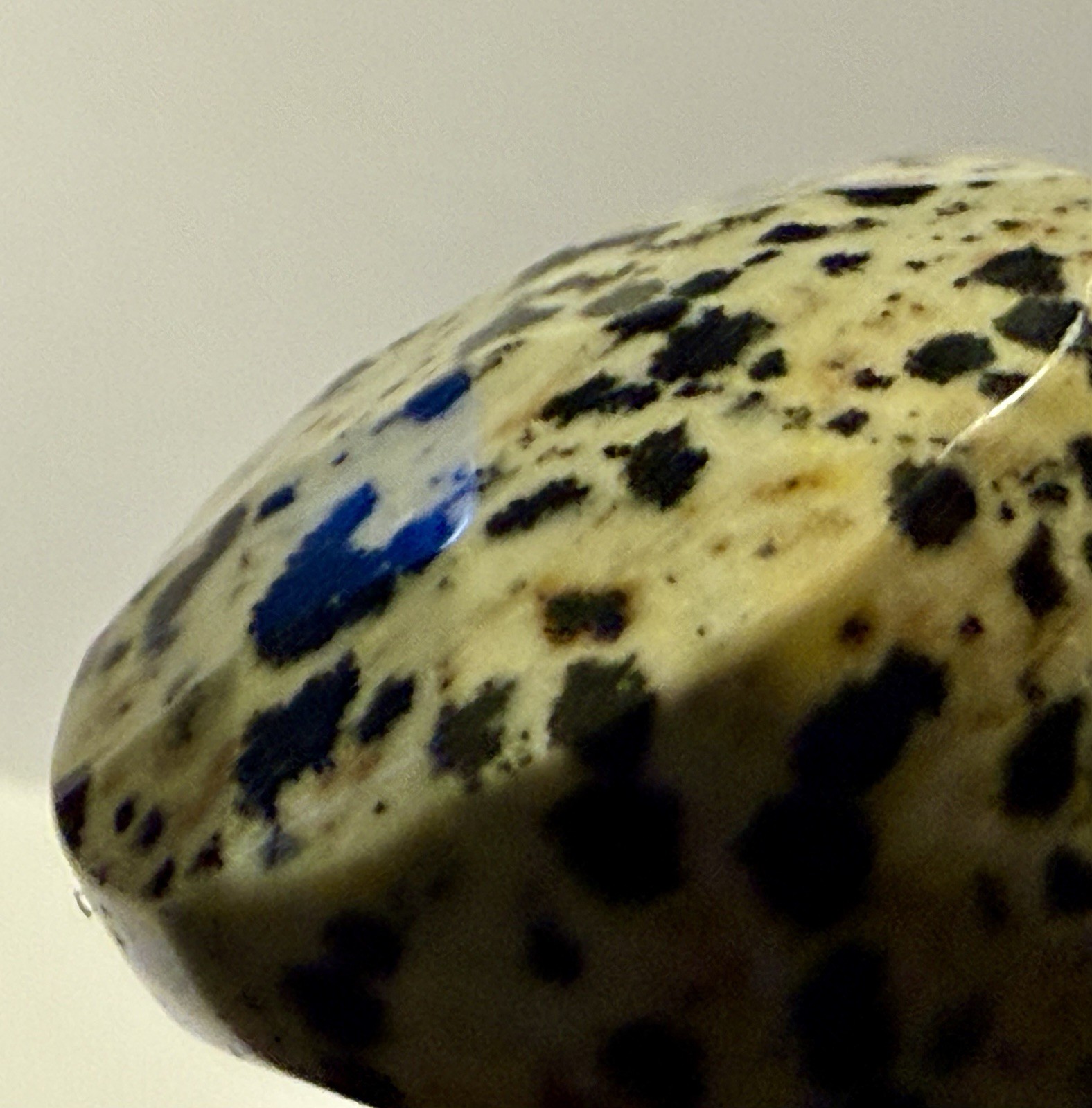 Jasper Dalmatian Large Statement Ring Vintage Ret… - image 4