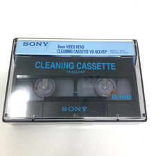 SONY V8-6CLHSP 8mm Hi8 Head Cleaner Cleaning Cassette Tape Used from Japan