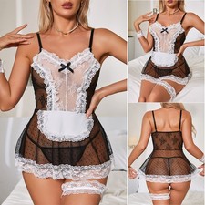 Sexy French Maid Maid Costume Cosplay Sexy Maid Dress Lingerie Outfit for Women