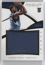 2014-15 Panini Immaculate Rookie Jerseys 47/99 Andrew Wiggins #RJ-AW 4v2