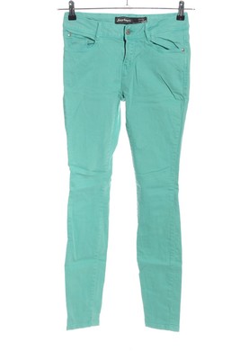 JAY JAYS Skinny Jeans Damen Jeans Gr. DE 36 türkis Casual-Look