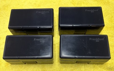 Frankford Arsenal Flip-Top Ammo Box #503 Gray- Qty. 4 32 H&R, 38spl/ 357