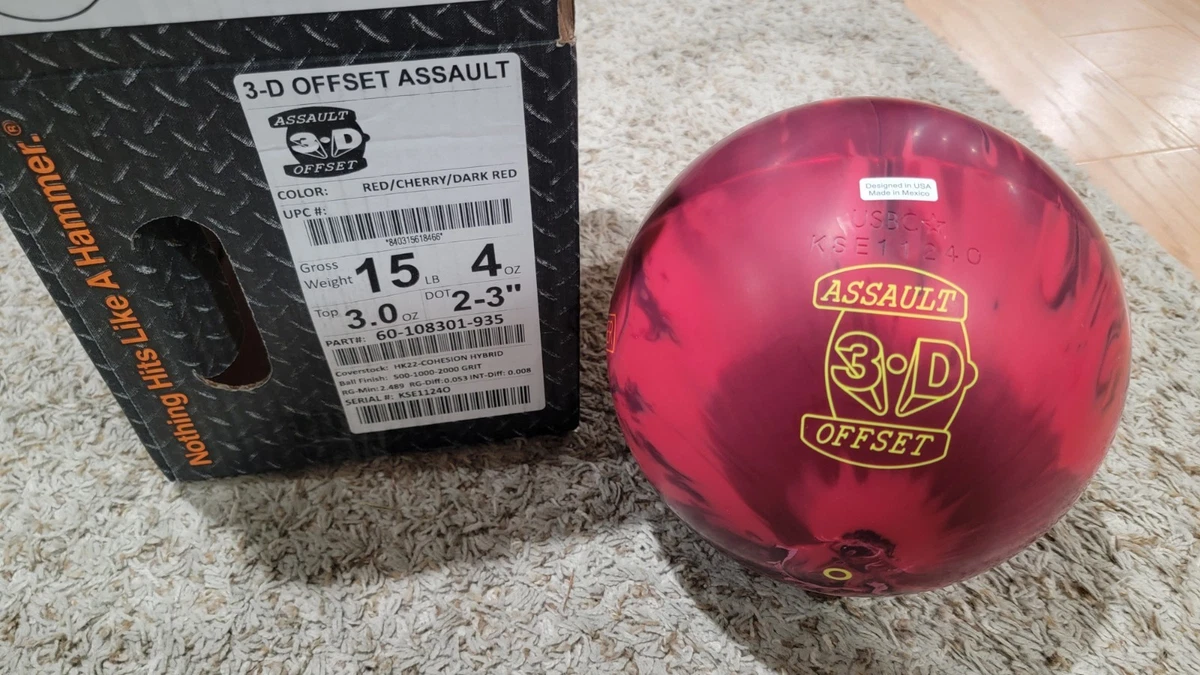 プラグ済み　HAMMER DEADLY AIM 15ポンド Hammer Hybrid Reactive 15 lb Item Weight Bowling Balls for sale | eBay