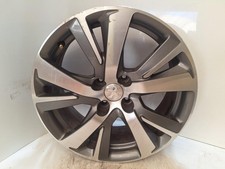 2018 PEUGEOT 2008 PEUGEOT 2008 17" ALLOY 6.5 X 17 ET 20 WHEEL HAS SEVERAL MARKS 