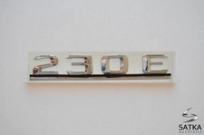 230E Schriftzug f&uuml;r Mercedes Typenschild Aufkleber Emblem Logo Typenkennzeichen