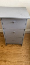 grey office desk with drawers