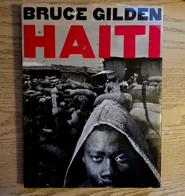 Bruce Gilden HAITI Signed Hardcover w/ Found FBI Bulletins   READ DESCRIPTION!!!