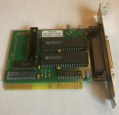PIO48II  ISA-Bus Digitale I/O Karte mit 48 Kanälen + 2. Blende + Flachbandkabel