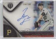 2017 Topps Tribute Tribute Auto 158/199 Jameson Taillon #TA-JT Auto 5xh
