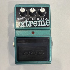 DOD GFX25 Extreme Envelope Filter Auto Wah Rare Vintage Guitar Bass Effect Pedal
