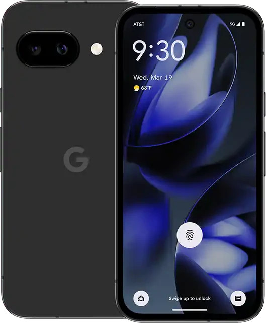 Google Pixel 9a 256GB Factory Unlocked 8GB RAM Obsidian Smartphone