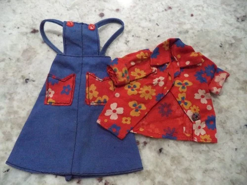 1970s Hong Kong Clone * Skirt & Top * Vintage Barbie Maddie Mod Outfit Pls Read