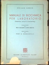 MANUALE DI BIOCHIMICA PER LABORATORIO HARROW BENJAMIN
