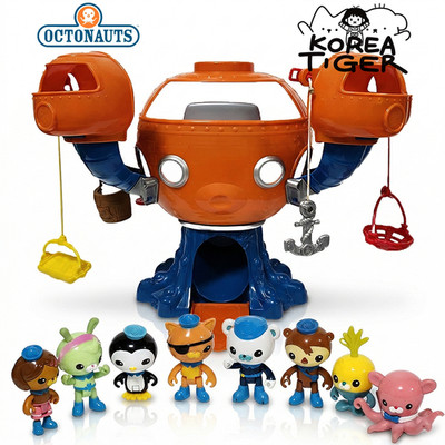 Fisher Price Octonauts Octopod HQ Spielset Octo-Crew 8 Figuren unvollständige...