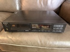 Sony CDP-C37 5 Disc Carousel CD Changer Player TESTED