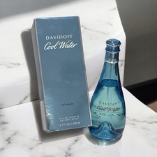 Davidoff Cool Water Woman Eau De Toilette EDT Spray 6.7 oz France