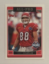 2006 Topps All-Pro Tony Gonzalez #304 Kansas City Chiefs 💥💥💥