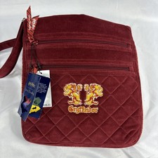 Vera Bradley Harry Potter Gryffindor Triple Cremallera Hipster Bolso Cartera Bandolera Nuevo