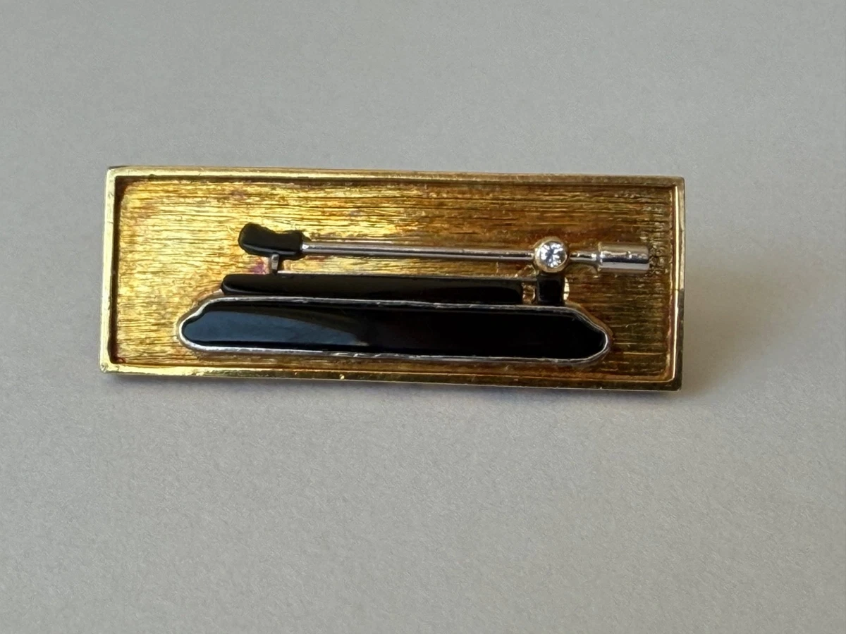 Diamond Tie Clasps & Tacks for Men for sale - eBay