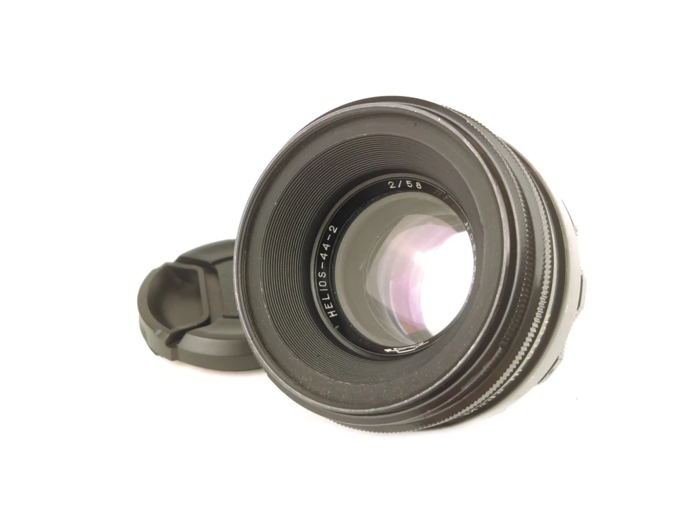 Soviet Zenit HELIOS 44-2 58mm f/2 "High-Gloss Version" 2/58 Lens, M42 Mount - Image 2 of 4