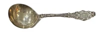 Gorham Sterling Silver Round Bowl Bouillon Soup Spoon Virginiana 5" 1904-1905