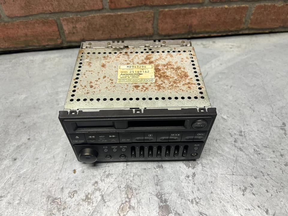 91-99 Dodge Stealth Mitsubishi 3000GT Stereo Radio Cassette Tape EQ Equalizer - Image 2 of 4