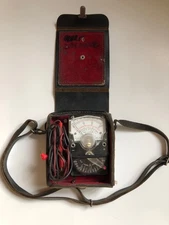 BELL SYSTEM KS-16979-L1 Multimeter 310-D Bakelite Meter Leads Carry Case USA